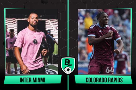 alineaciones de colorado rapids contra inter miami